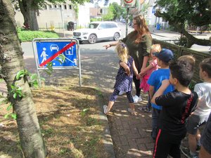 Die ABC Piraten haben gerade das Thema Verkehr. Foto: DiKiTa