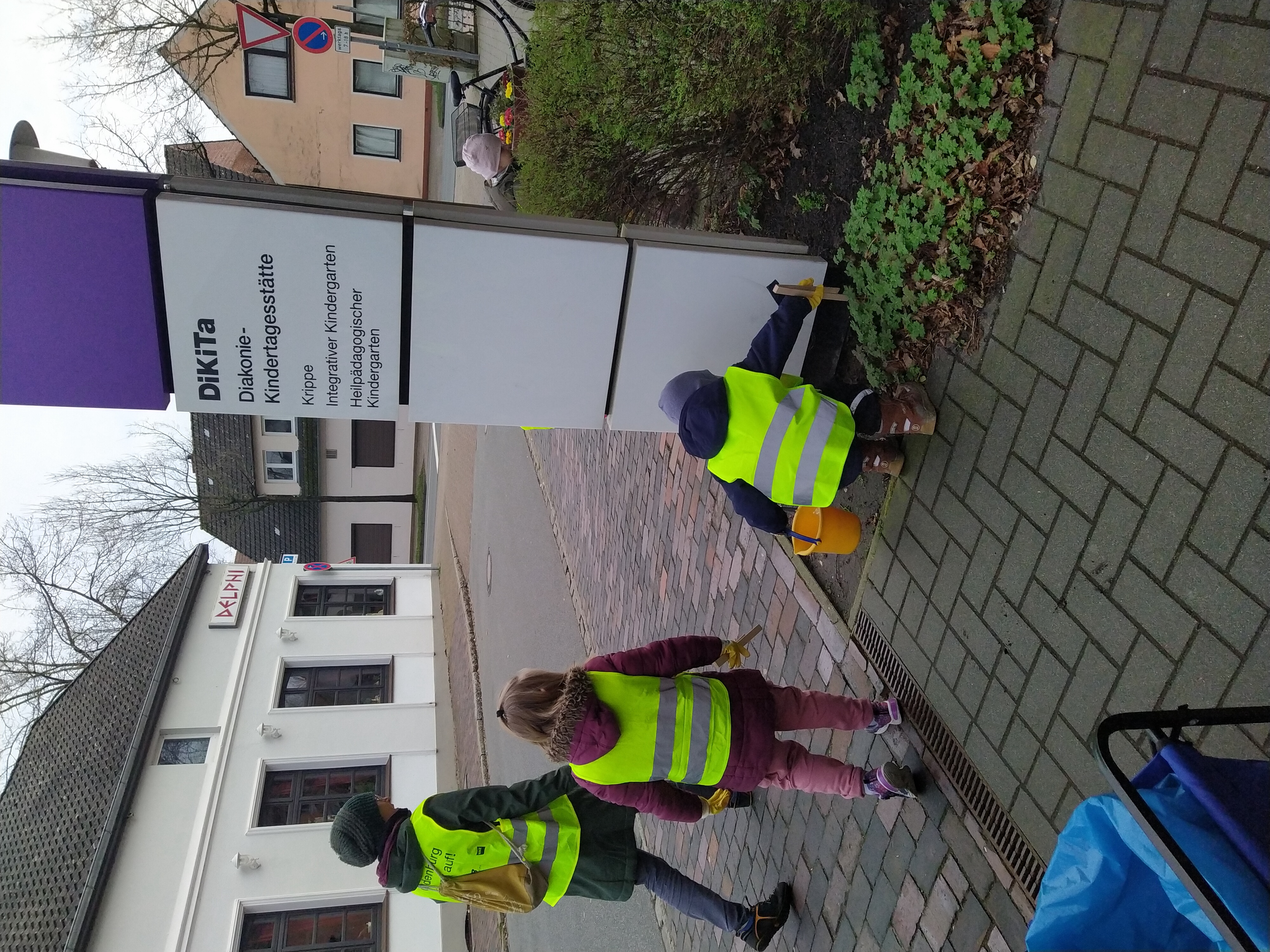 Oldenburg räumt auf- auch die DiKiTa räumt auf. Foto: DiKiTa