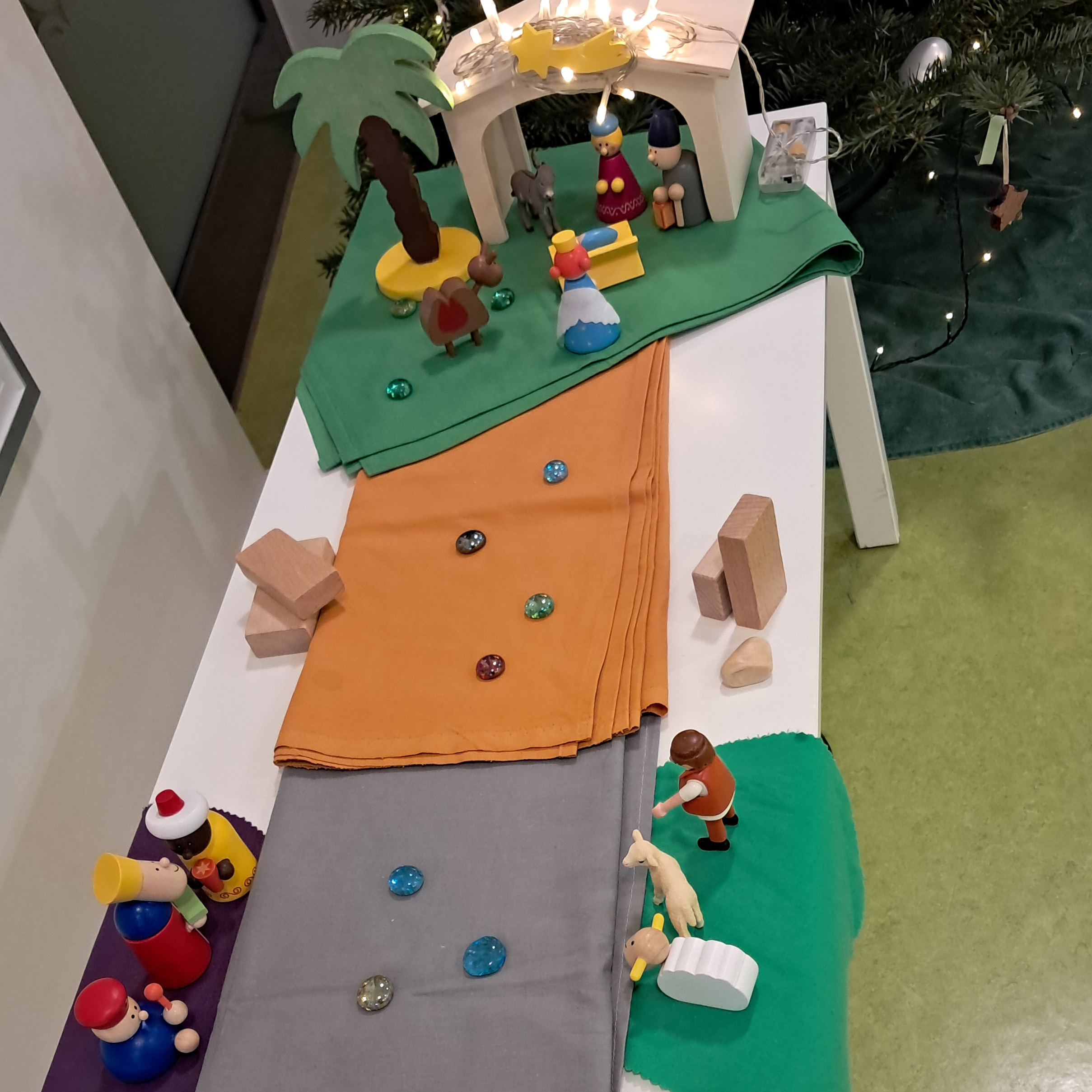 Der Weg nach Bethlehem. Foto: DiKiTa